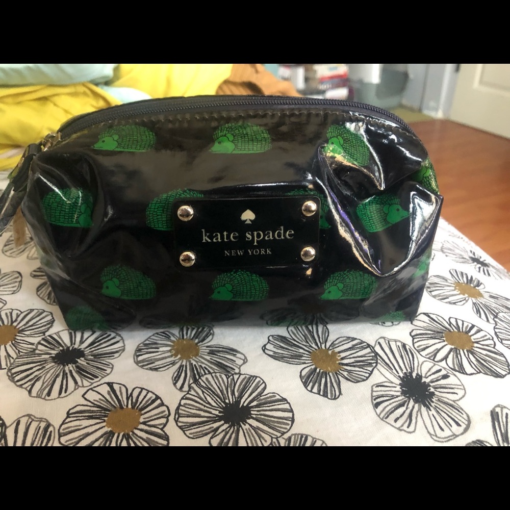 Kate Spade Makeup bag with Porcupine
